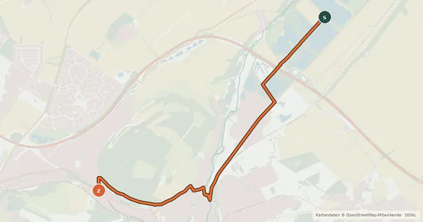 Kartenübersicht der Radroute Okerradweg