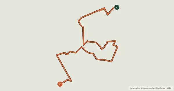 Kartenübersicht der Radroute Oranjefietsroute - 07 - Borne - Delden
