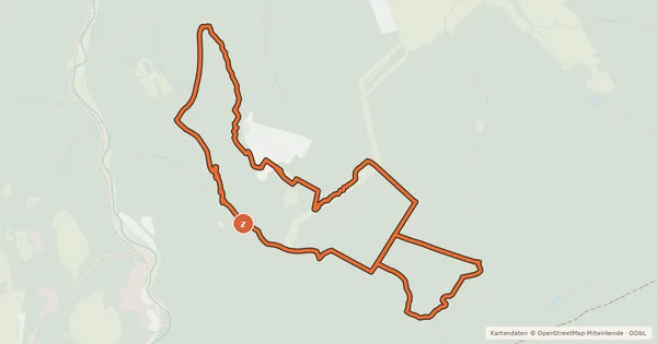 Kartenübersicht der Radroute Peak Orbiter