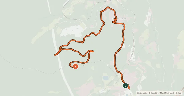 Kartenübersicht der Radroute Pinkenkogel-Strecke