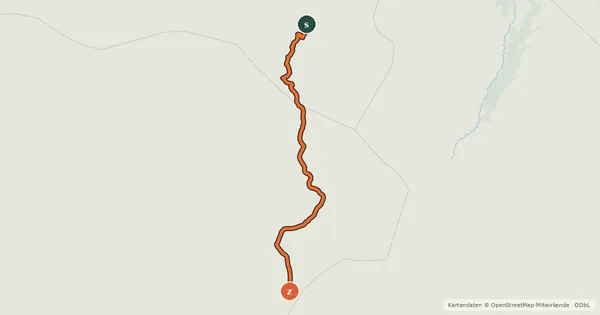 Kartenübersicht der Radroute Piste cyclable de l'Ernz blanche (PC 5)