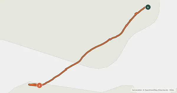 Kartenübersicht der Radroute Piste Cyclable du Canal de Lachine