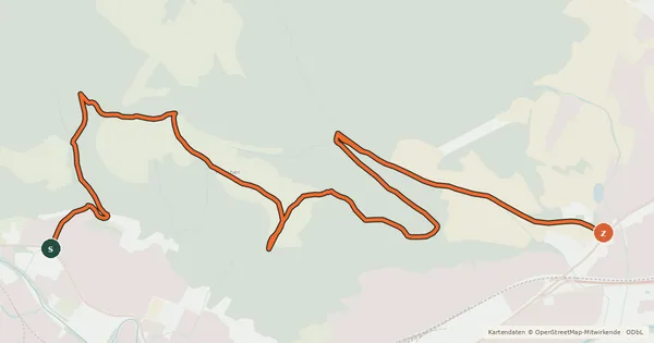 Kartenübersicht der Radroute Pötschenrunde