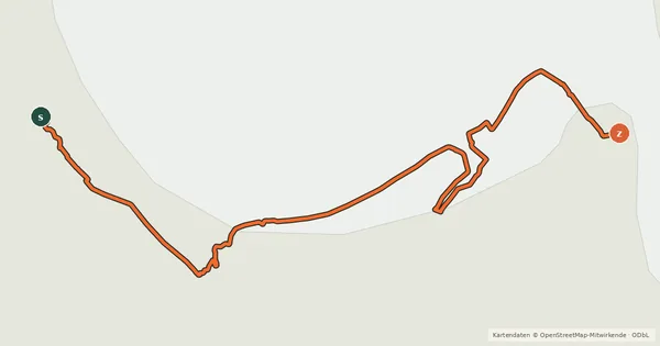 Kartenübersicht der Radroute Pūkorokoro/Miranda - Kopu (Hauraki Rail Trail)