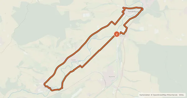 Kartenübersicht der Radroute R3