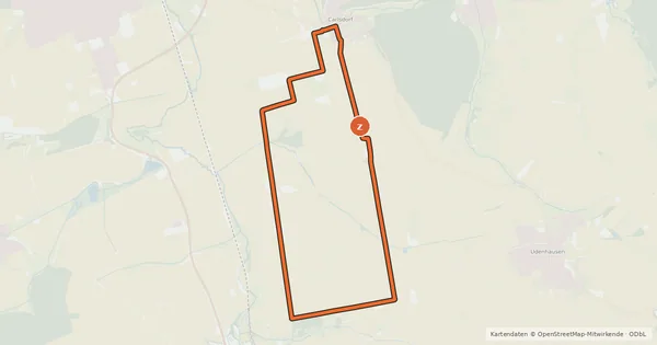 Kartenübersicht der Radroute R32