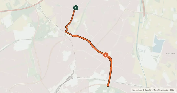 Kartenübersicht der Radroute Radroute 02-08