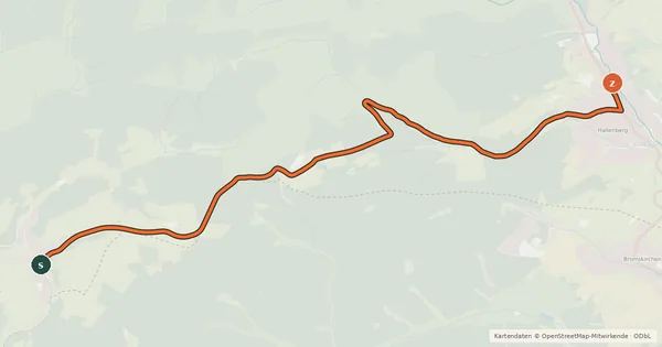 Kartenübersicht der Radroute Radroute 07-59