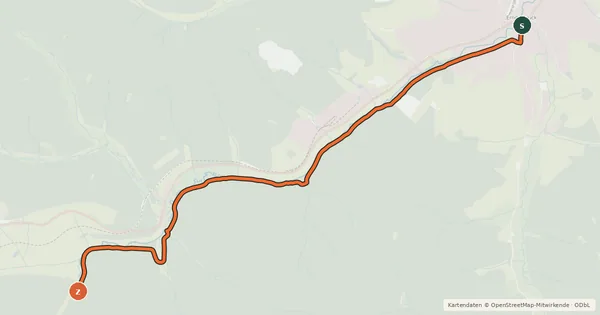 Kartenübersicht der Radroute Radroute 10-15