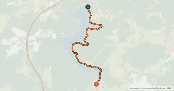 Kartenübersicht der Radroute Radroute 10-17