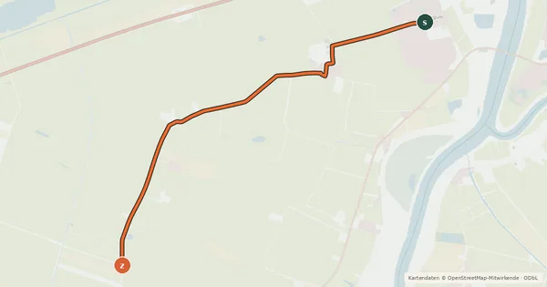 Kartenübersicht der Radroute Radroute 11-28