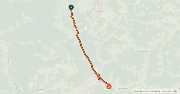Kartenübersicht der Radroute Radroute 12-24
