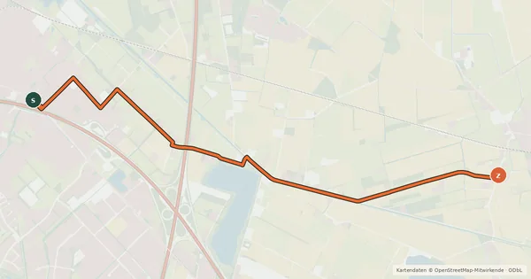 Kartenübersicht der Radroute Radroute 12-48