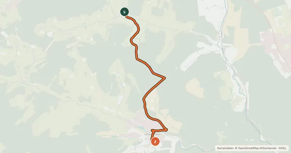 Kartenübersicht der Radroute Radroute 14-21