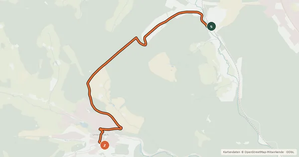 Kartenübersicht der Radroute Radroute 15-21