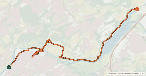 Kartenübersicht der Radroute Radroute 24-78