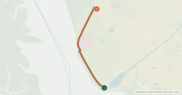 Kartenübersicht der Radroute Radroute 30-32