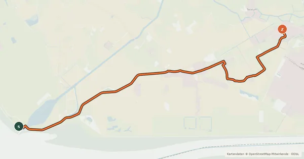 Kartenübersicht der Radroute Radroute 30-44
