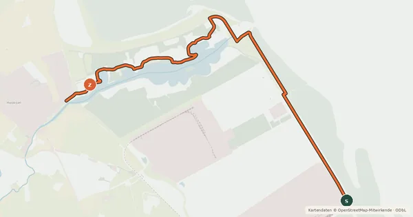 Kartenübersicht der Radroute Radroute 32-44