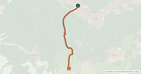 Kartenübersicht der Radroute Radroute 33-34
