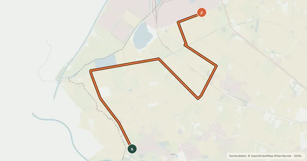 Kartenübersicht der Radroute Radroute 52-92