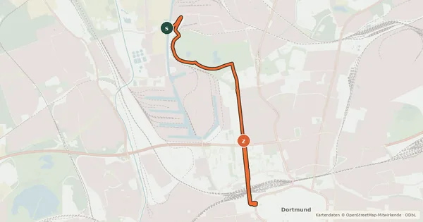 Kartenübersicht der Radroute Radroute 53-60