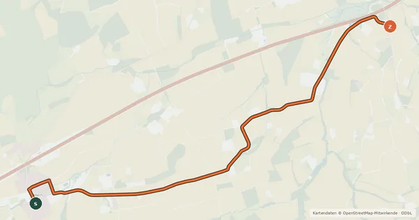 Kartenübersicht der Radroute Radroute 7-49