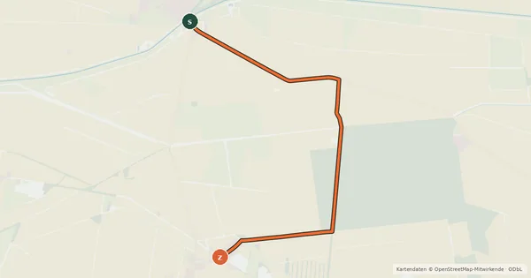 Kartenübersicht der Radroute Radroute 7-9