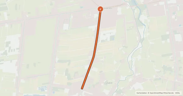 Kartenübersicht der Radroute Radroute 79-80