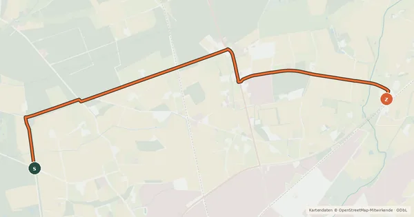 Kartenübersicht der Radroute Radroute 8-14