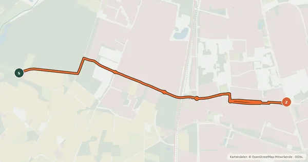 Kartenübersicht der Radroute Radroute 85-86