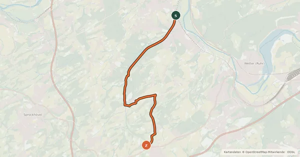 Kartenübersicht der Radroute Radroute 9-91