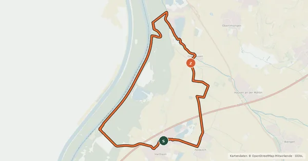 Kartenübersicht der Radroute Radroute R2