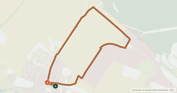Kartenübersicht der Radroute Radtour Roßleben (K18)