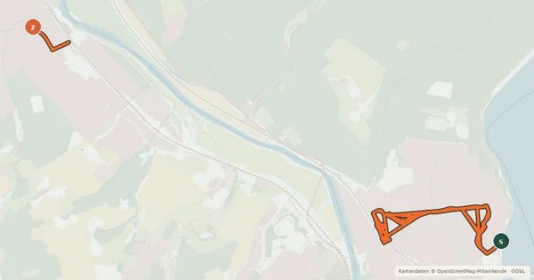 Kartenübersicht der Radroute Radverkehrsnetz NRW, Stadt Wetter