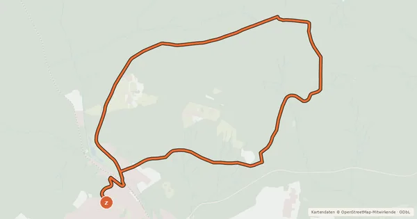 Kartenübersicht der Radroute Radweg 95