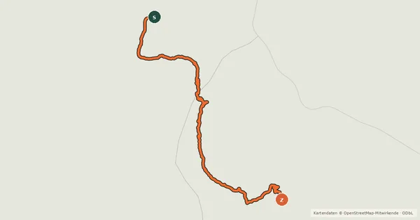 Kartenübersicht der Radroute Route des Grandes Alpes à vélo, étape 11, Barcelonnette / Valberg