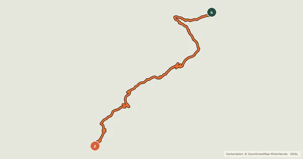 Kartenübersicht der Radroute Route des Grandes Alpes à vélo, étape 2, Cluses / Le Grand-Bornand