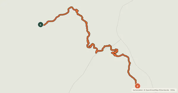 Kartenübersicht der Radroute Route des Grandes Alpes à vélo, variante Barcelonnette / Saint-Etienne-de-Tinée