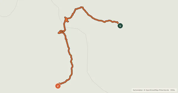 Kartenübersicht der Radroute Route des Grandes Alpes à vélo, variante Oulx / Briançon