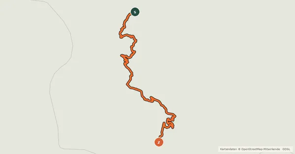 Kartenübersicht der Radroute Route des Grandes Alpes à vélo, variante Saint-François-Longchamp / Valloire