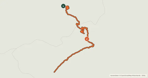 Kartenübersicht der Radroute Route des Grandes Alpes à vélo, variante Val-Cenis / Oulx