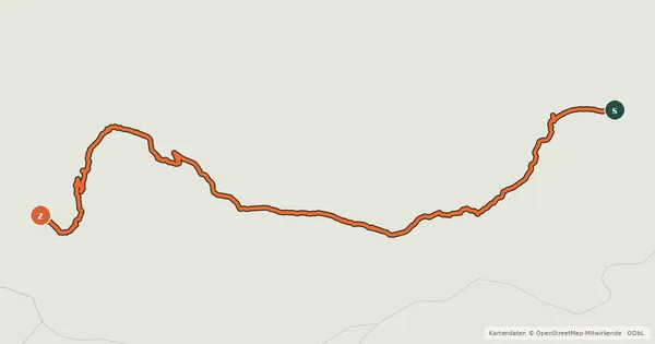 Kartenübersicht der Radroute Route des Grandes Alpes à vélo, variante Val-Cenis / Saint-Jean-d'Arves