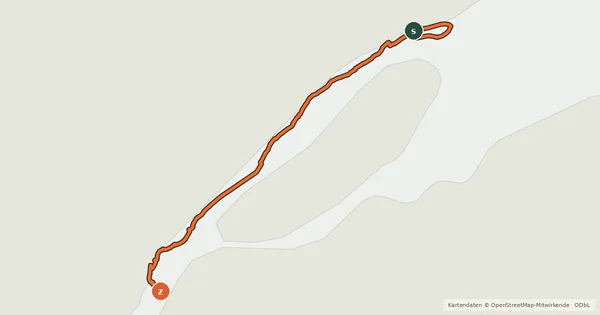 Kartenübersicht der Radroute Sentier Trans-Canada Québec - Beaupré