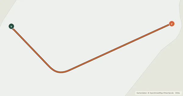 Kartenübersicht der Radroute Sentier Trans-Canadien Beaupré - Nouveau-Brunswick