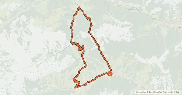 Kartenübersicht der Radroute SH 72 Hennerleiter-Runde