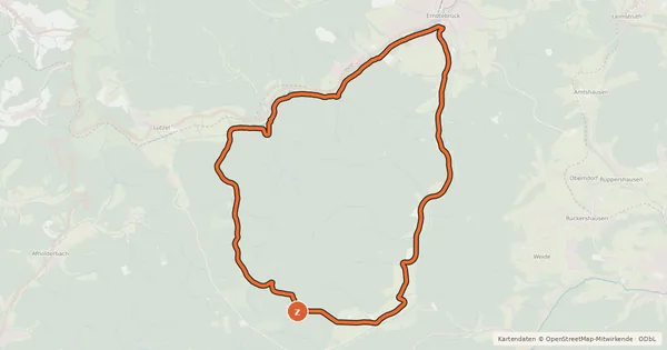 Kartenübersicht der Radroute SI 30