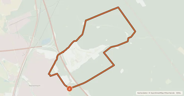 Kartenübersicht der Radroute Sparkassen-Route 2