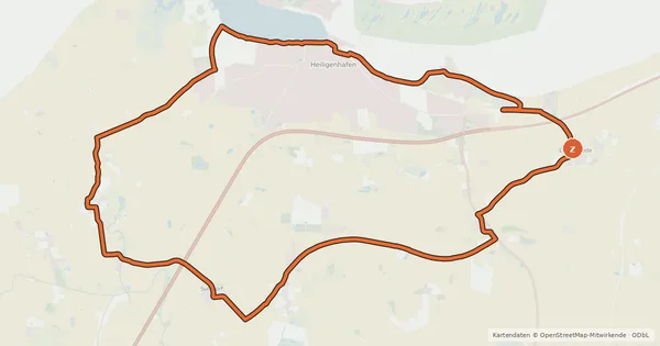 Kartenübersicht der Radroute Stadt-Land-Muss-Tour