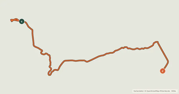 Kartenübersicht der Radroute Tararua Traverse Alternative